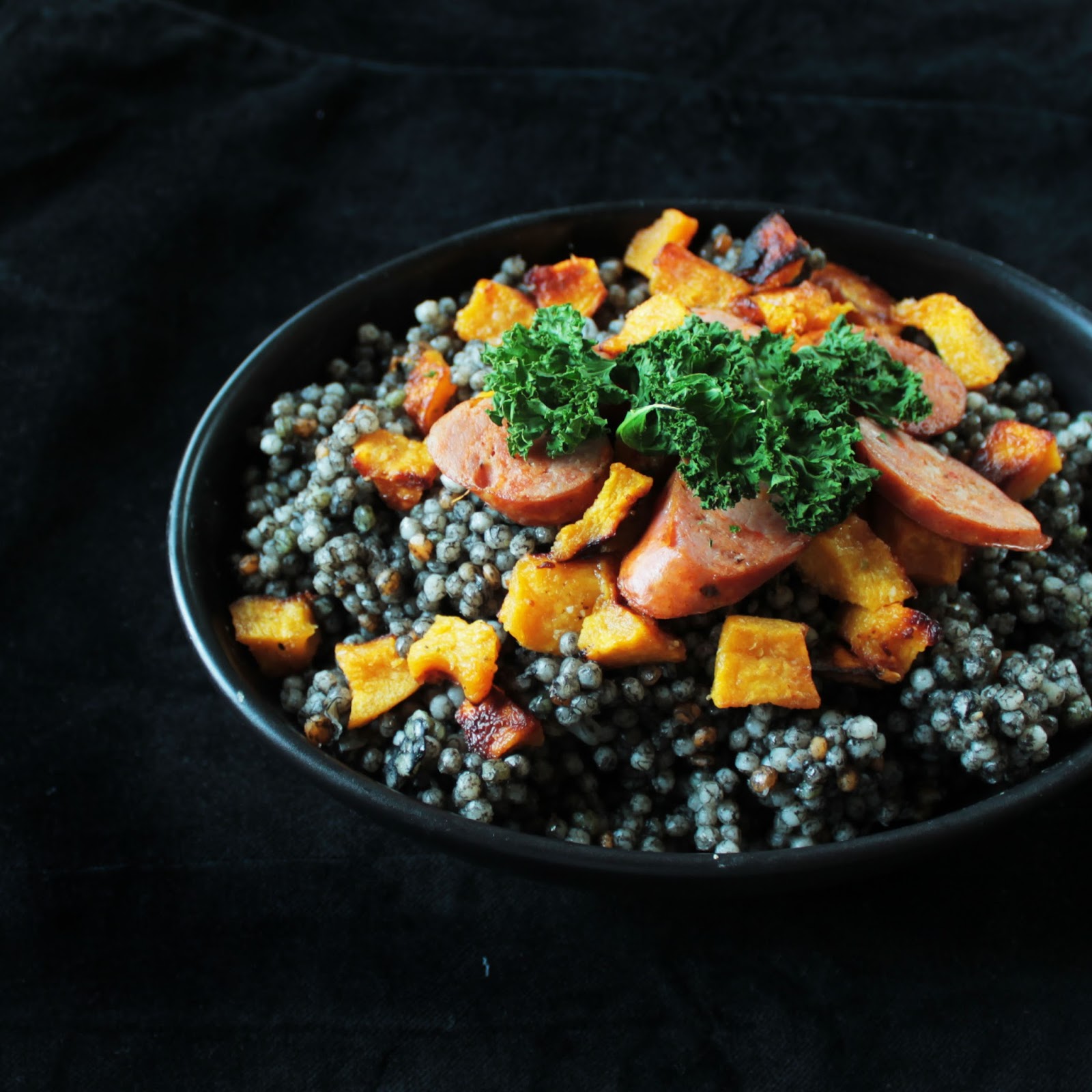 Food Nasty: Squid Ink Couscous