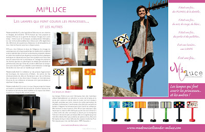 reportage dans deco mag