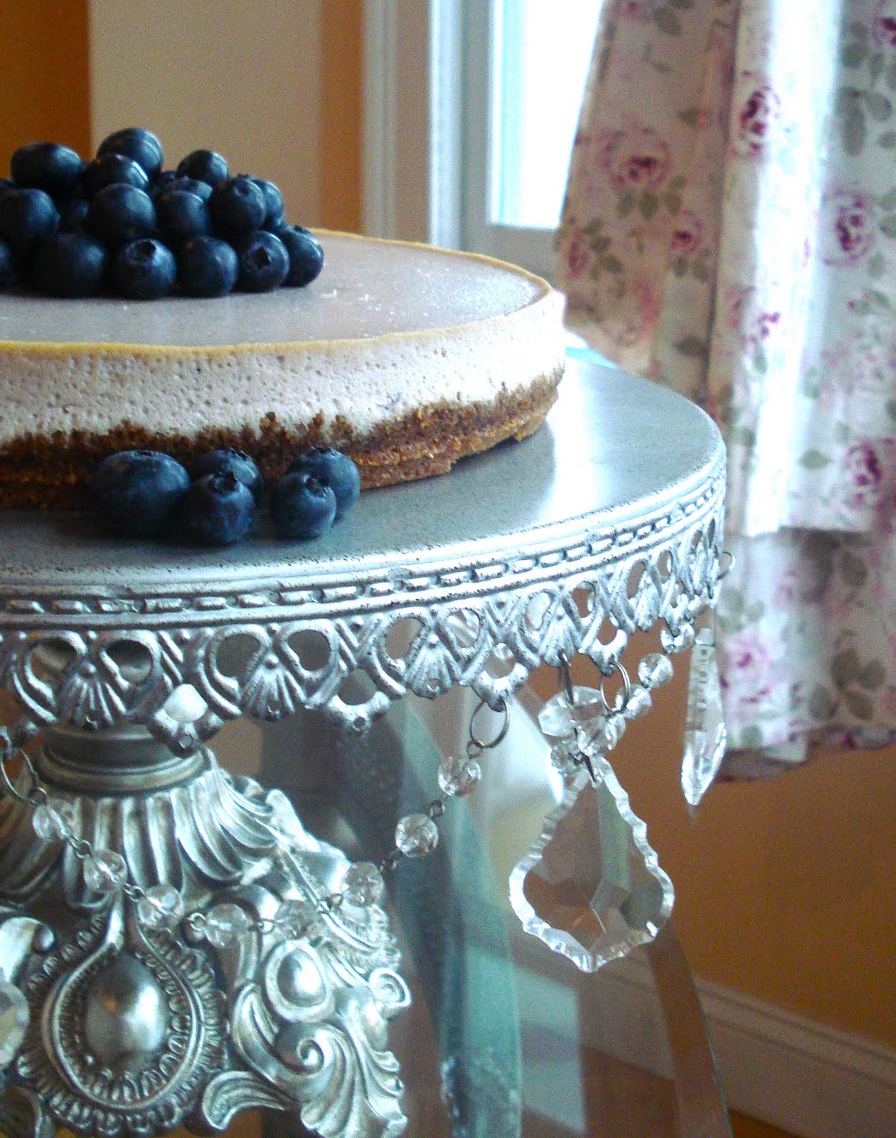 Butrcreamblondi Blueberry Goat Cheese Cheesecake