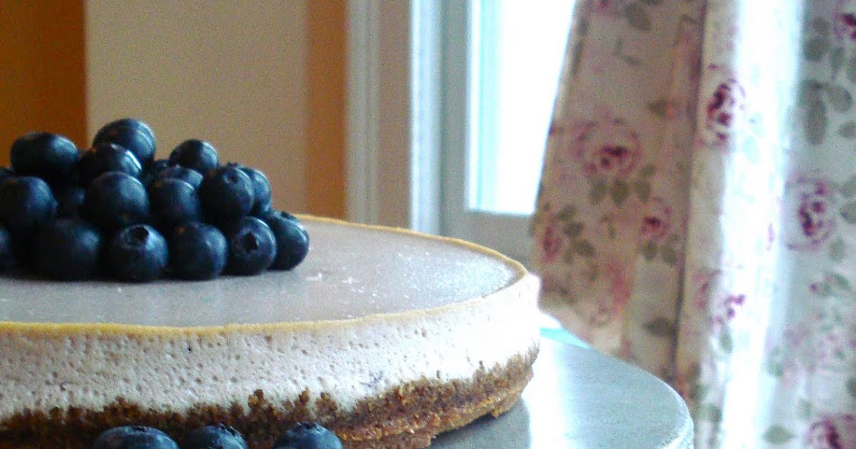 Butrcreamblondi Blueberry Goat Cheese Cheesecake