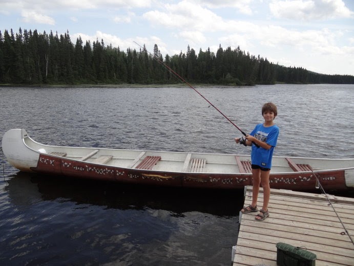 Les HinschBurdin: Partie de pêche à la Seigneurie du Triton