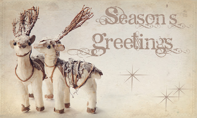 Season's Greetings, Christmas Raindeer, Galia Alena