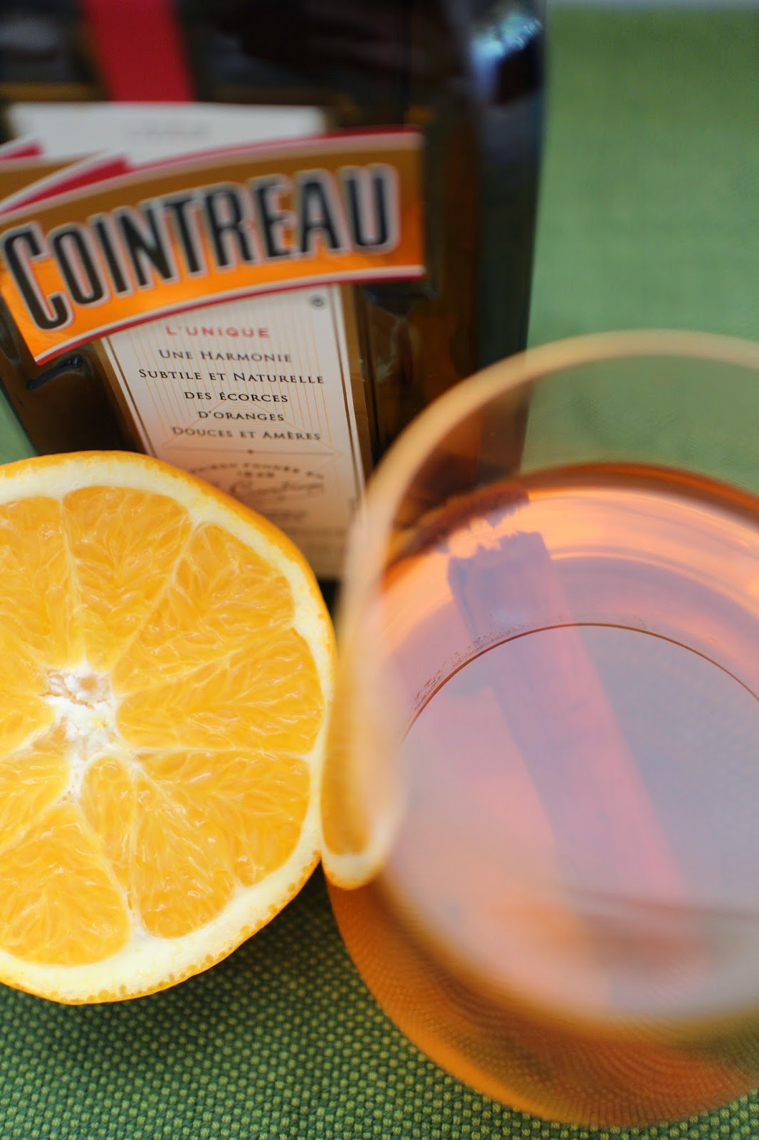 Cointreau spiced tea