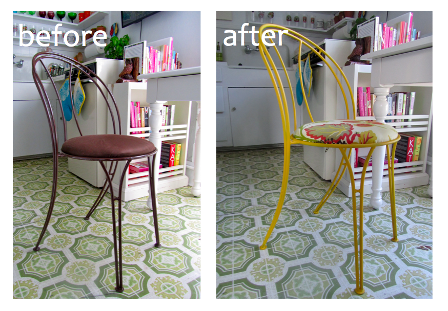 islay street style before and after 4 Goodwill chair