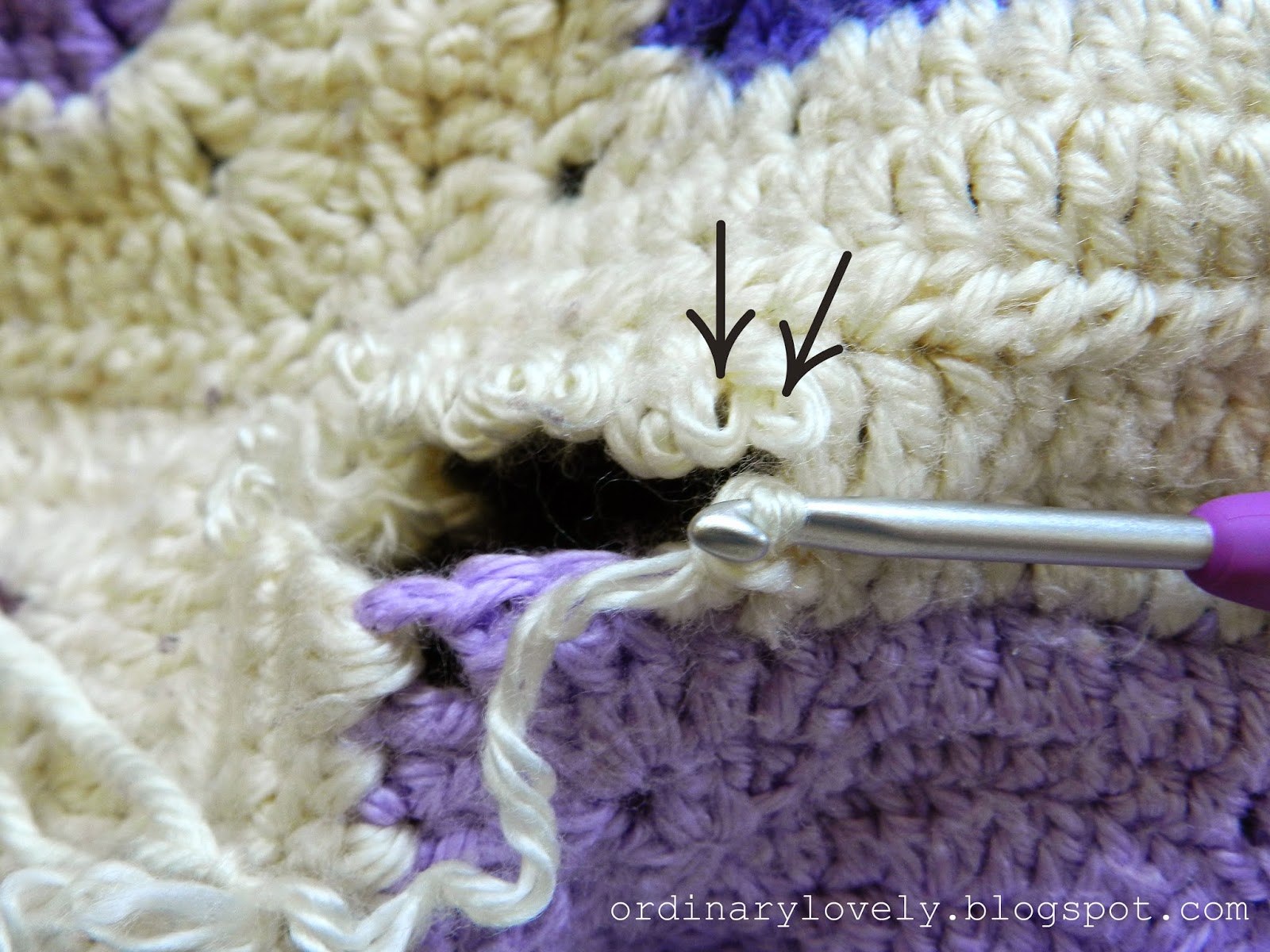 Ordinary Lovely Crochet Afghan Repair