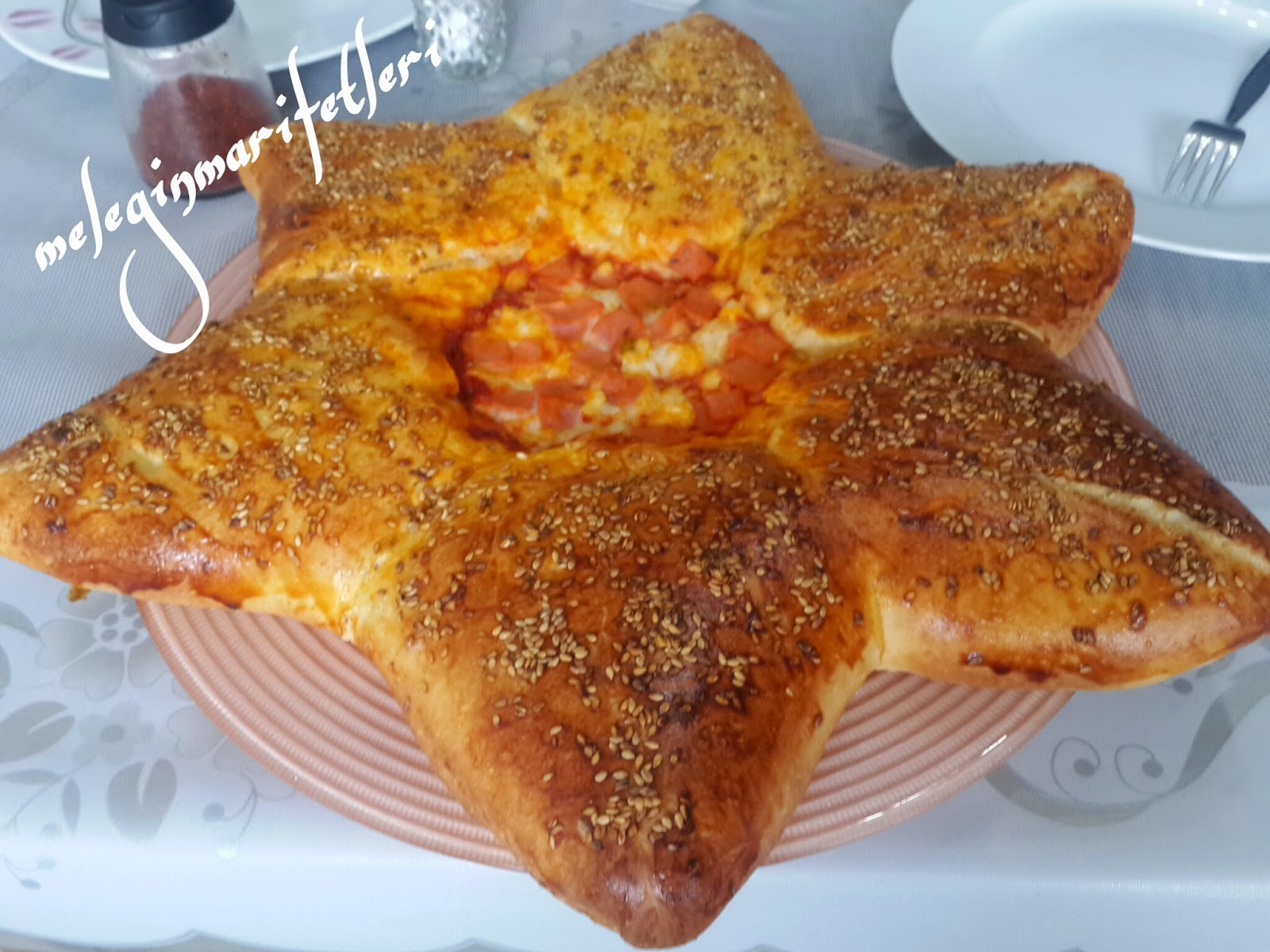 Pizza Çörekler Pizza Çörekler