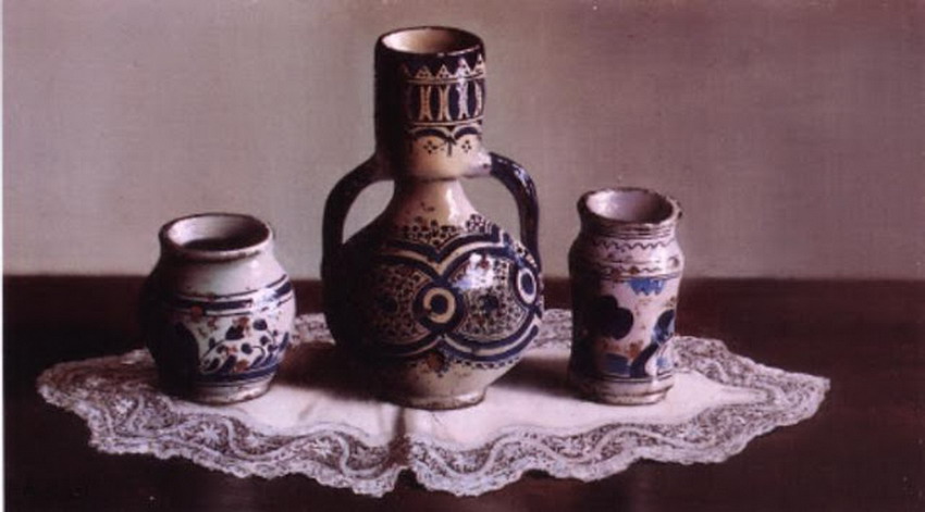 Imágenes Arte Pinturas: Bodegones Ancestrales con Jarras Antiguas de
