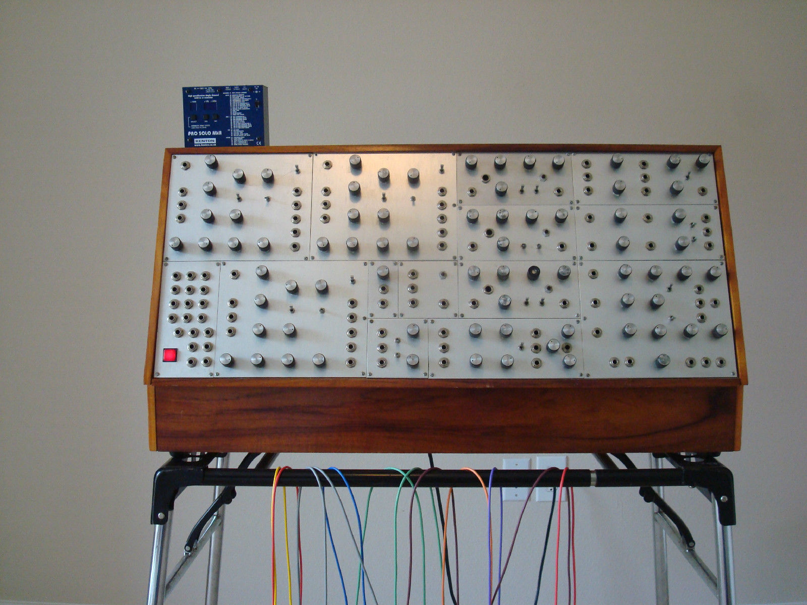 MATRIXSYNTH Early Vintage Emu Modular Analog Synthesizer For Sale
