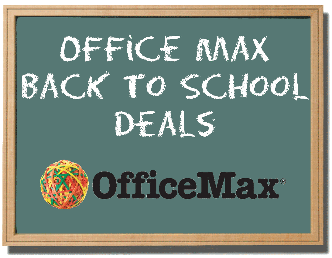 Mom For A Deal OfficeMax Back To School Deals Week 8/7