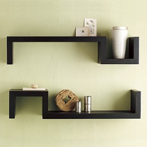 Art Wall Decor: Rustic Wood Wall Shelves | Rustic Wall Art Decor