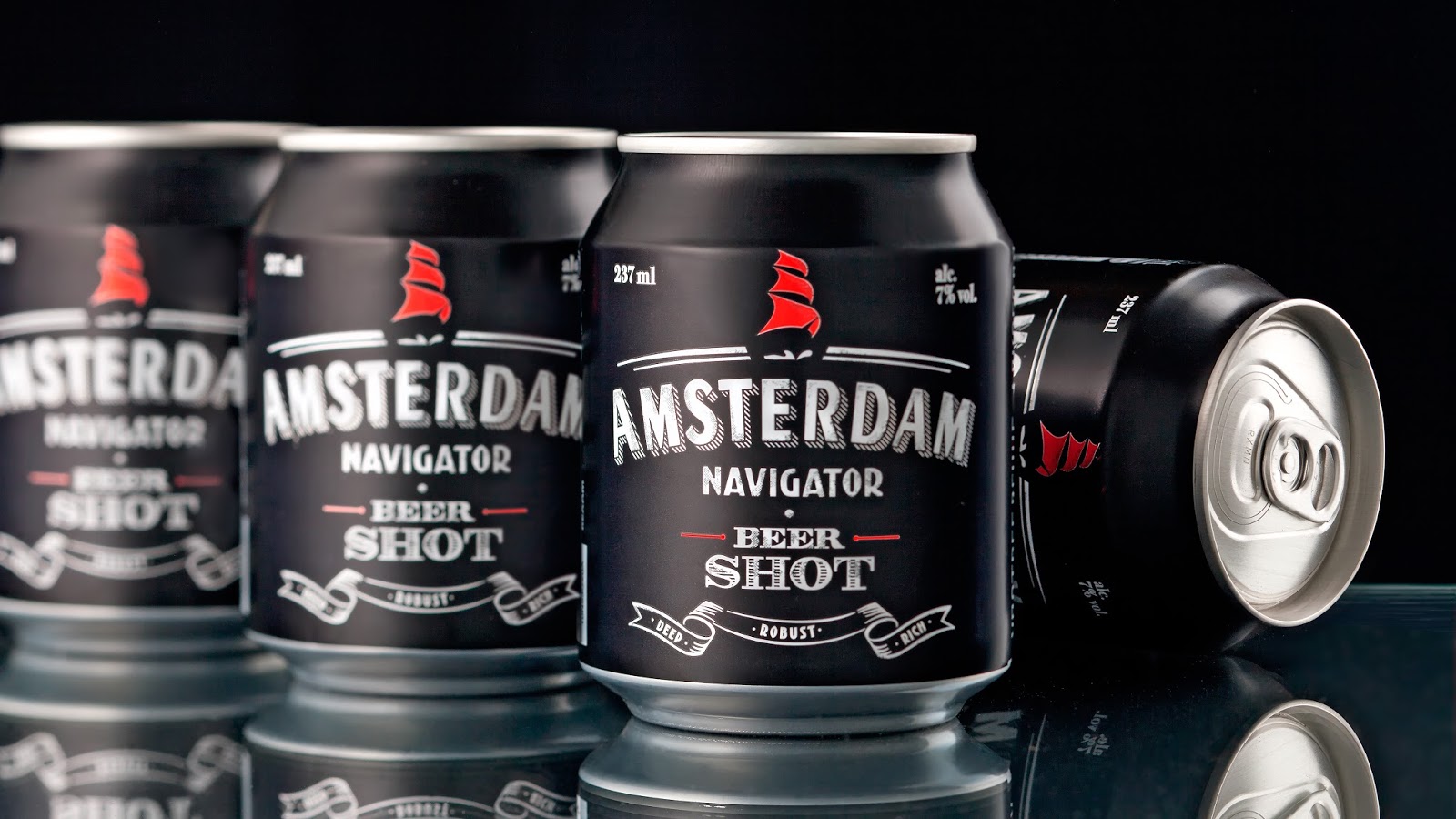 Amsterdam Navigator Beer Shot on Packaging of the World Creative