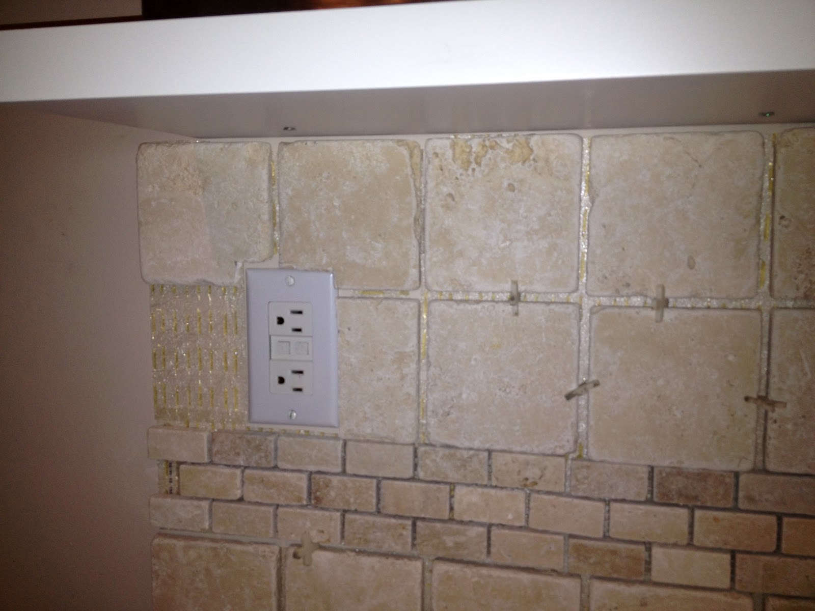 CasaLupoli Updating a Backsplash Using Tile