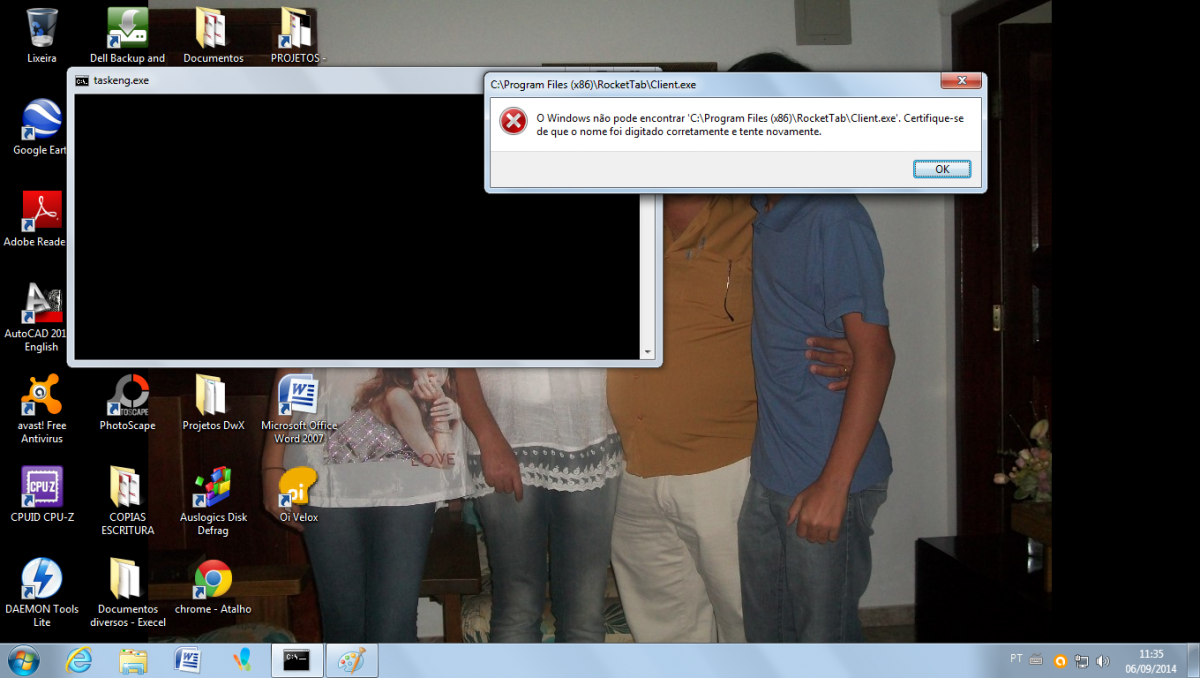 Erro "Taskgen.exe" e "Client.exe" Dicas e Soluções