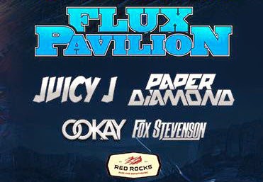 flux pavilion tour red rocks flux pavilion tour red rocks