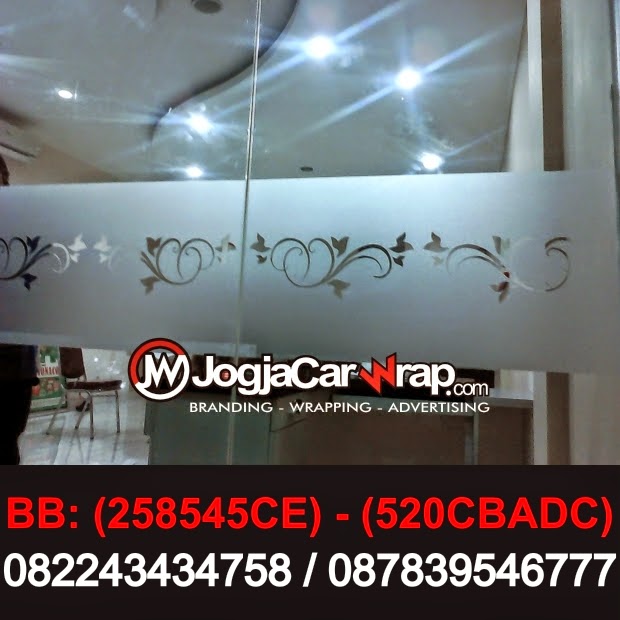 Sticker Kaca Jogja