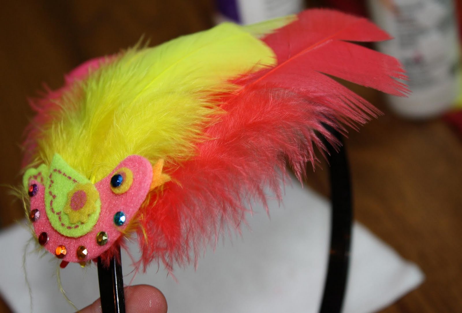 The Impatient Crafter ILovetoCreate Teen Crafts Fun Feathered