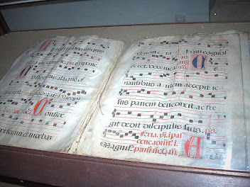 Partitura del canto gregoriano