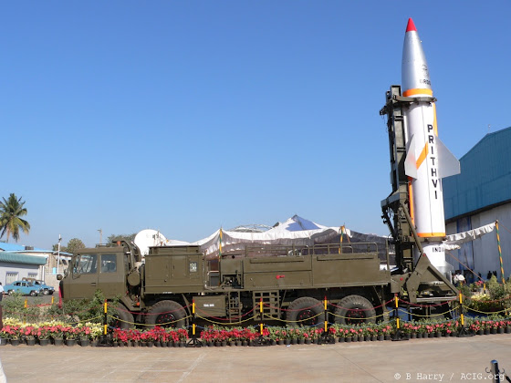 This experiment is being conducted to observe the operational effectiveness of the indigenously developed high-speed interceptor missile Prithvi missile