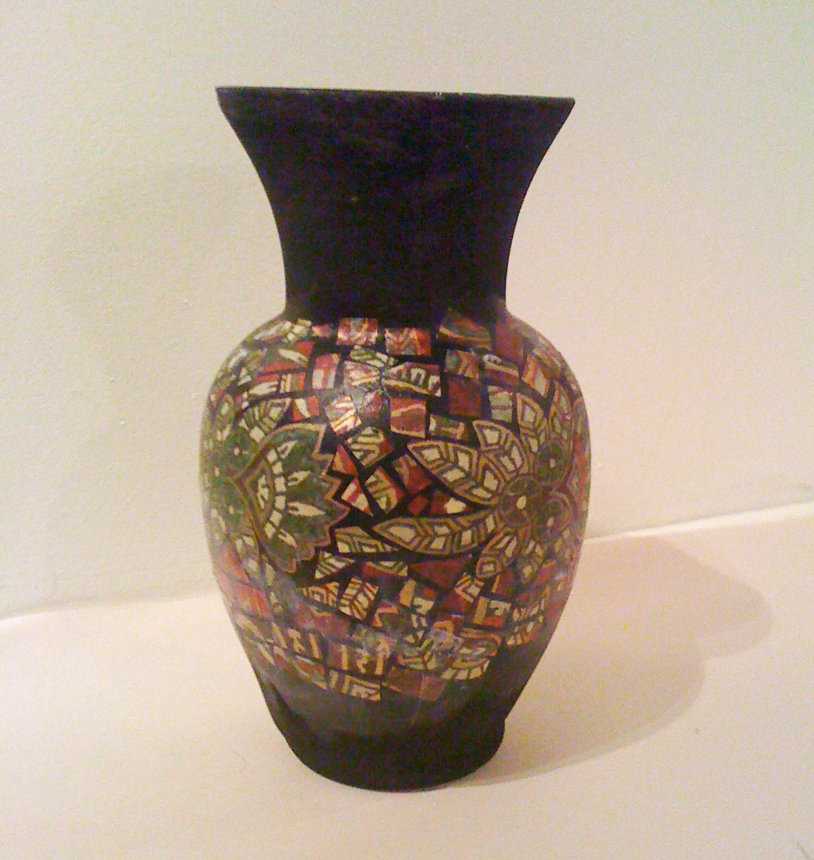 Altered Book Studio Decoupaged Vases