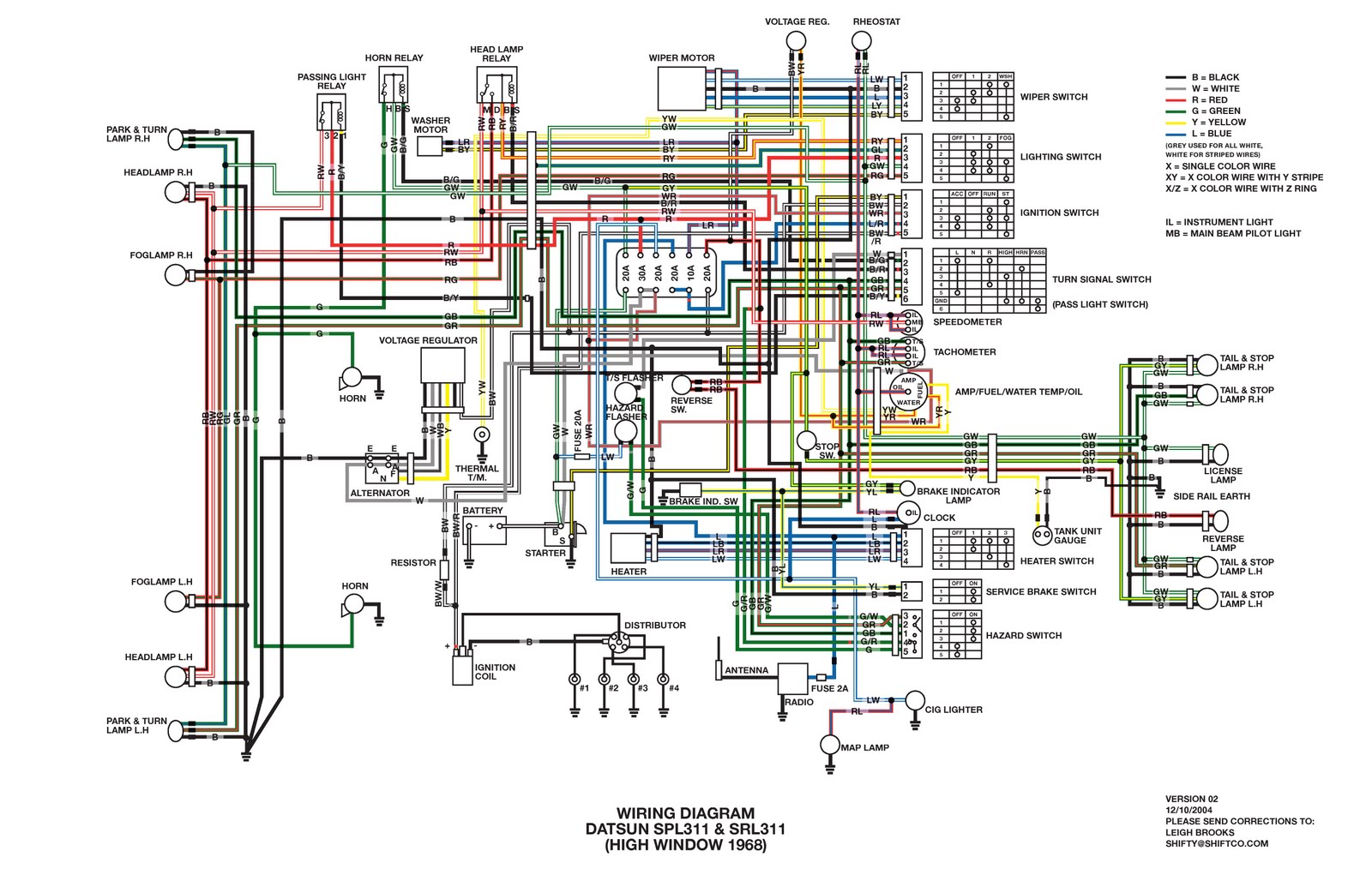 [DIAGRAM] Alternator Wiring Diagram Datsun 1600 FULL Version HD Quality