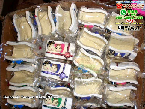 Souvenir Tempat Kartu Nama Clay Jogja
