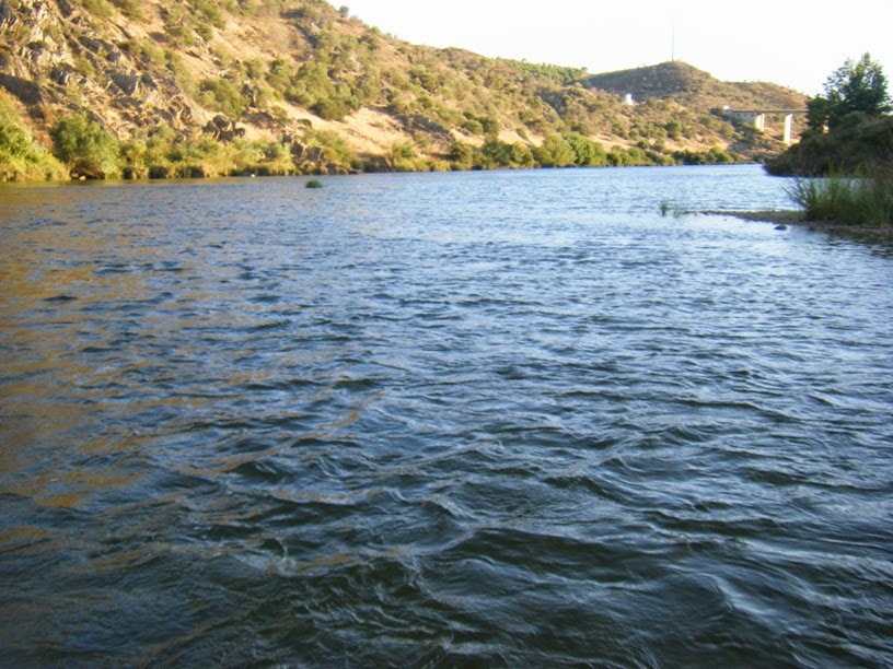 Rio Guadiana a jusante das Azenhas