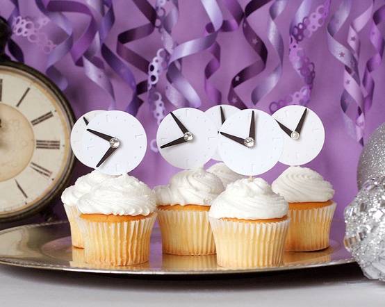 New Year Cupcakes Decoration Idea New Year Cupcakes Decoration Idea