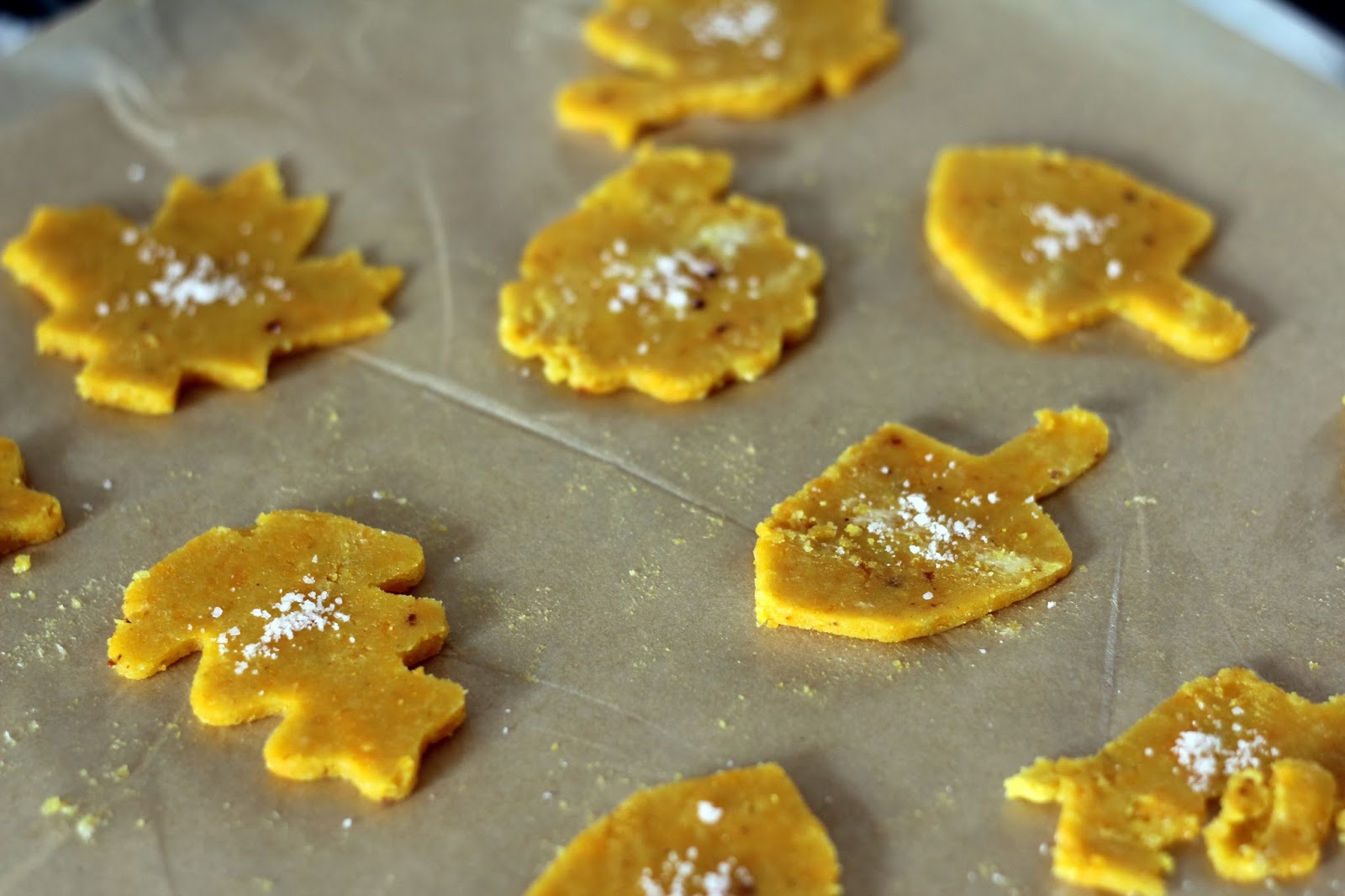 Blue Kale Road Cheese Crackers with Almond Flour