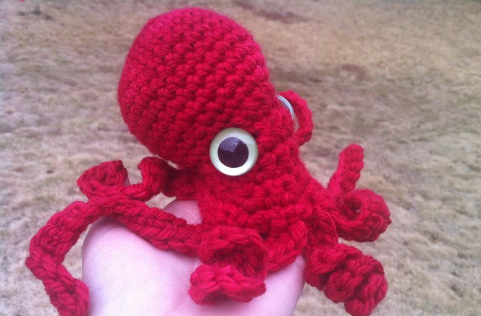 Spicy Pinecone Crochet Octopus and New Baby Blankets.