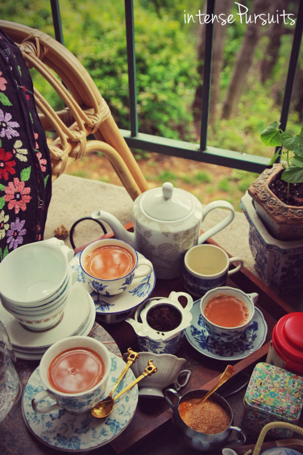 Dwell three cups of tea [bangladeshi cha]