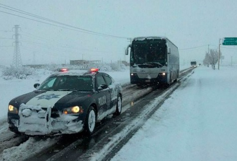 Nevada Helada.clima