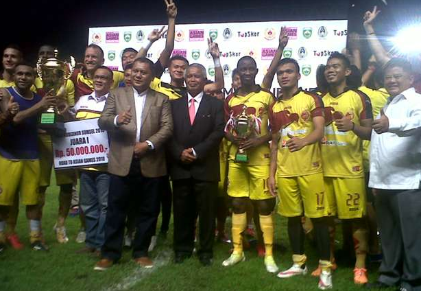 Sriwijaya FC Masih Menunggu Kepapastian PIS Sriwijaya FC Masih Menunggu Kepapastian PIS