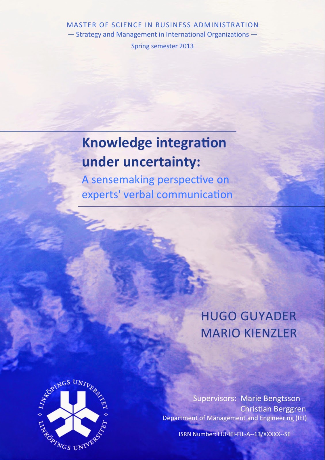 master thesis in sweden master thesis in sweden