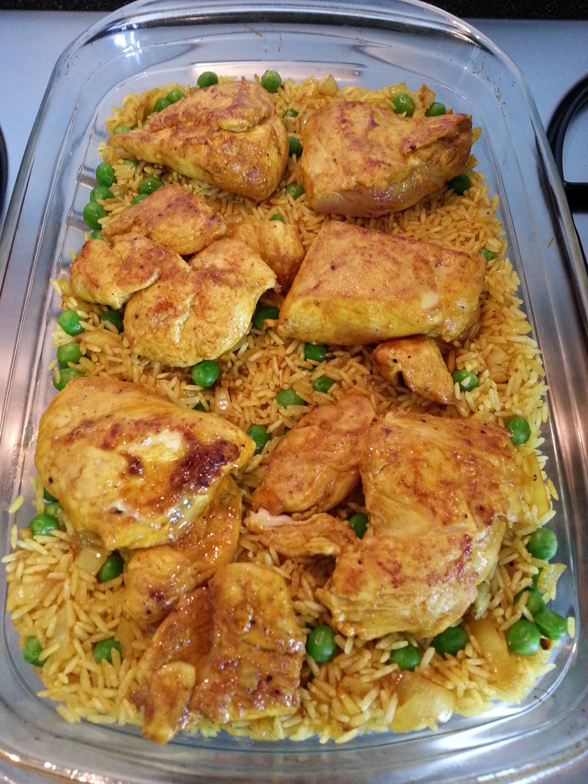 Baked Spiced Chicken & Rice Delishar Singapore Cooking, Recipe, and