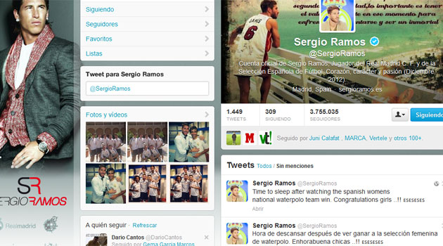 Sergio Ramos Bikin Kesalahan Konyol diTwitter