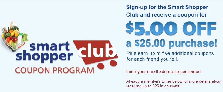 Smart shopper coupons