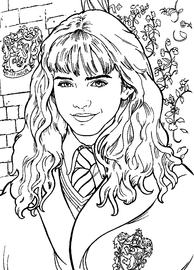Coloring Pages Harry Potter Coloring Pages Free and Printable