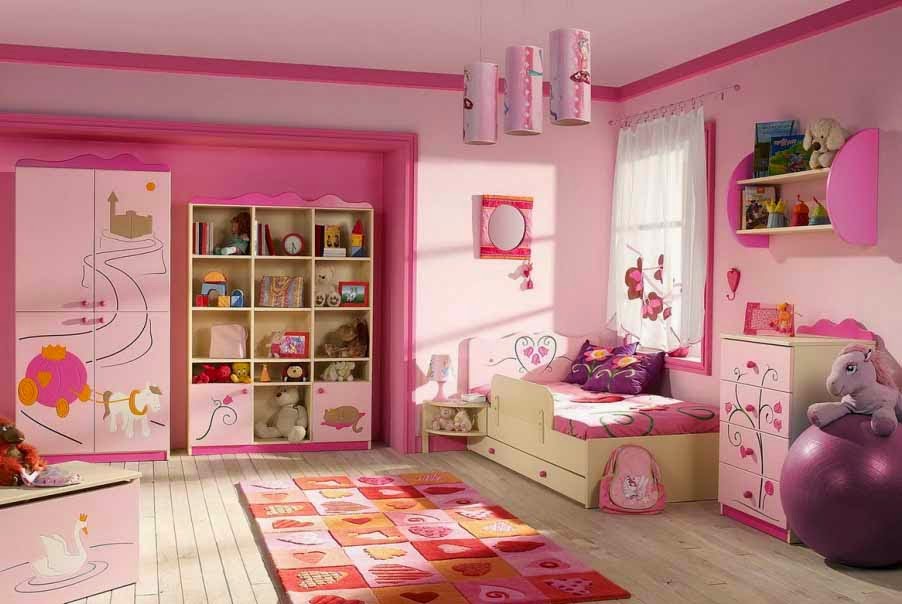 Creative Colorful Interior Kids Room Design with Storage Space Creative Colorful Interior Kids Room Design with Storage Space