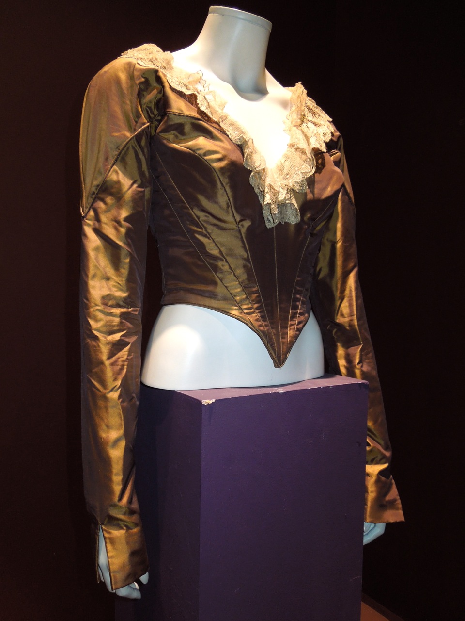 Hollywood Movie Costumes and Props Catherine ZetaJones bodice from