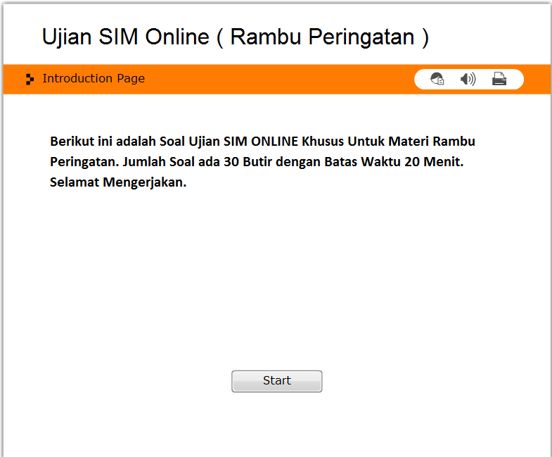 Soal Tes Ujian Teori Rambu Peringatan Sim A B 1 B 2