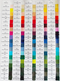 Vallejo Paints Colour Chart