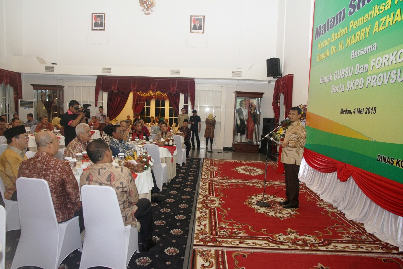 Mimbar Birokrasi: Gubsu Silahturahmi Dengan Ketua BPK RI