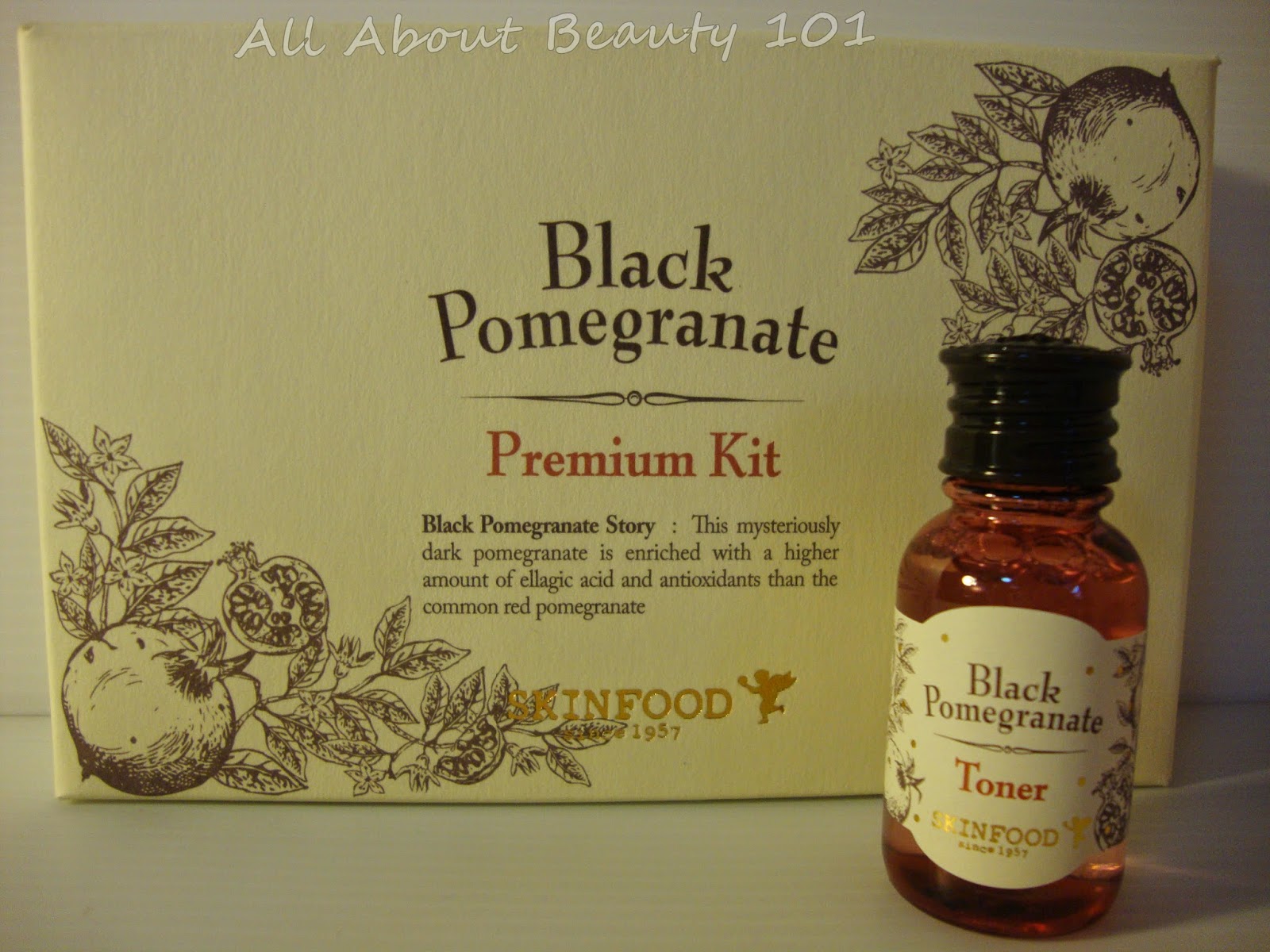 Skin Food Black Pomegranate Premium Kit All About skin food black pomegranate premium kit all about