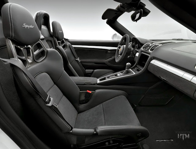Porsche Boxster Spyder Interior