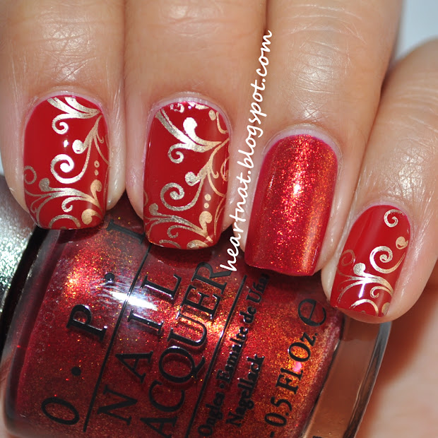 heartnat china glaze winter berry