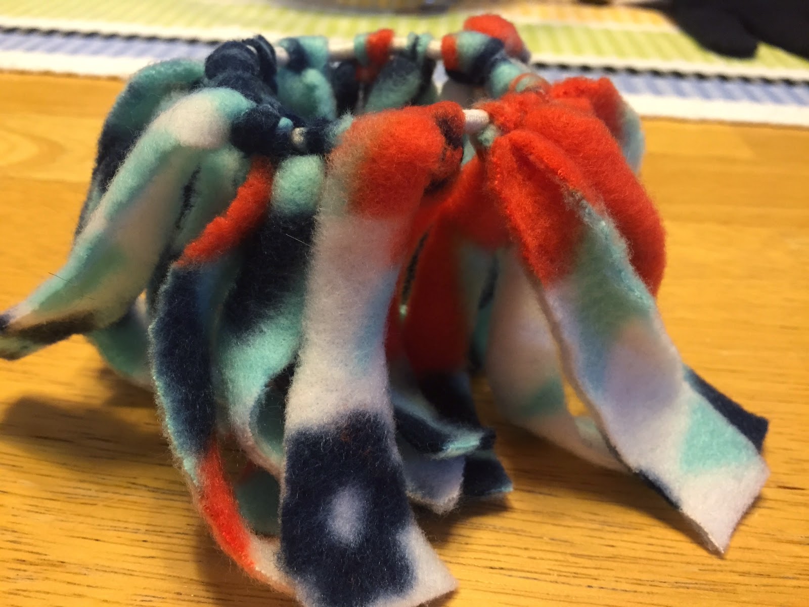 As the World Purrs Fleece Spider DIY Cat Toy