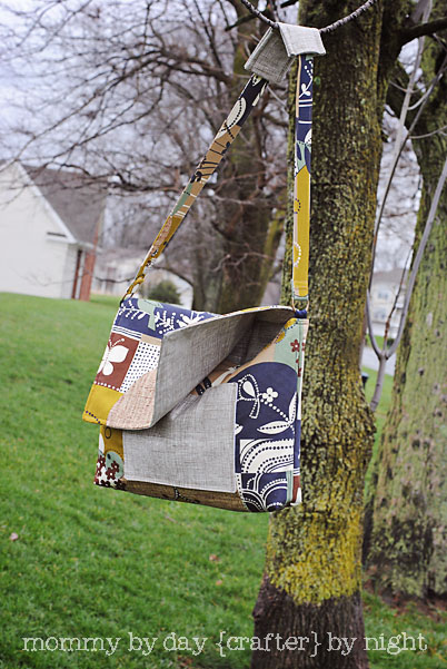 ... Crafter by night: {a little birdie told me} Messenger Bag + Tutorial