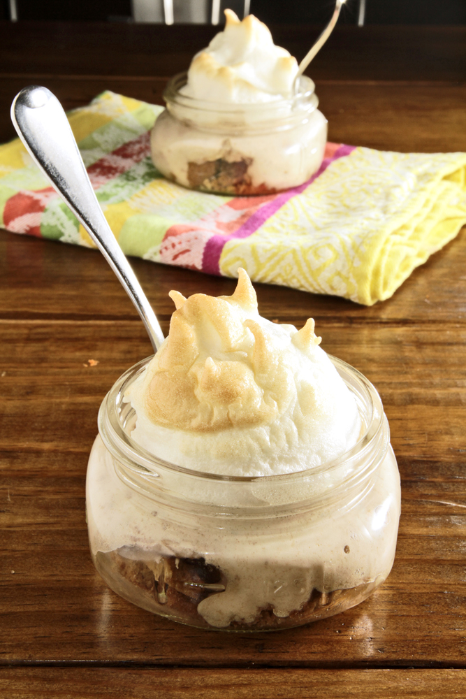 The Chubby Vegetarian Mascarpone Banana Pudding (In a Jar)