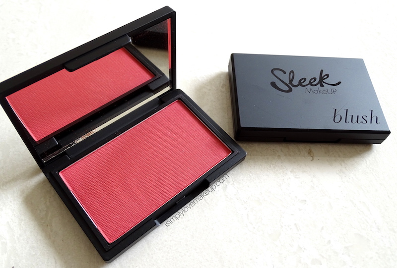 Sleek Makeup Blush Flushed Perfect for Brown Skin