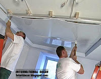 PVC Stretch ceiling installation ideas, designs, images